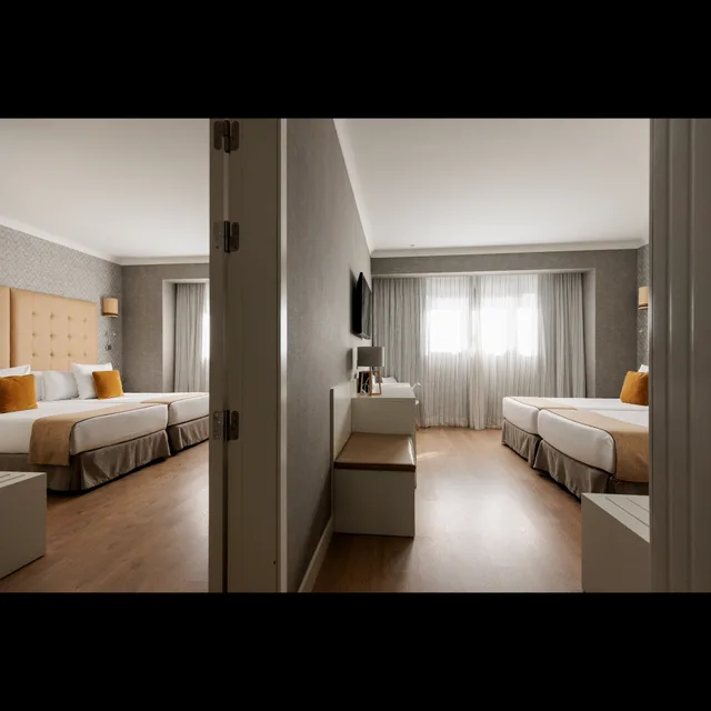 غرفة عائلية، Hotel Pax Guadalajara 4/7