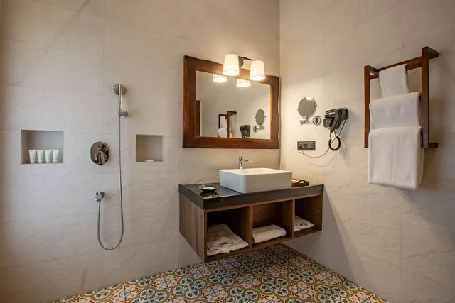 كوخ بسرير مزدوج بإطلالة على المسبح، Ratan Villas Sariska 10/10