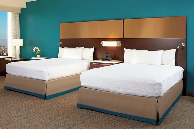 استوديو بسريرين كوين مع أريكة، Residence Inn by Marriott Los Angeles LAX/Century Boulevard 1/7