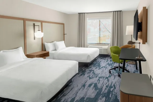 غرفة بسريرين كوين لذوي الإعاقة، Fairfield by Marriott Inn & Suites Norwalk 3/5