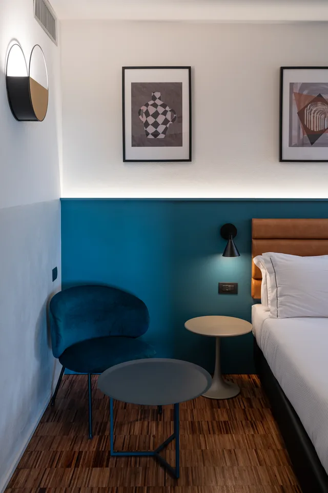 غرفة كومفورت بسرير مزدوج أو سريرين منفصلين، Bleis Hotel 5/5