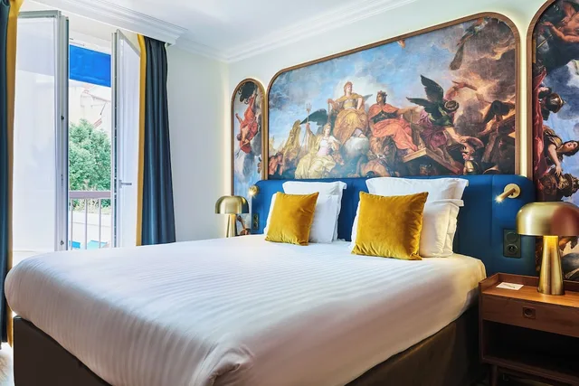 غرفة قياسية بسرير مزدوج، Hotel Le Versailles 1/8