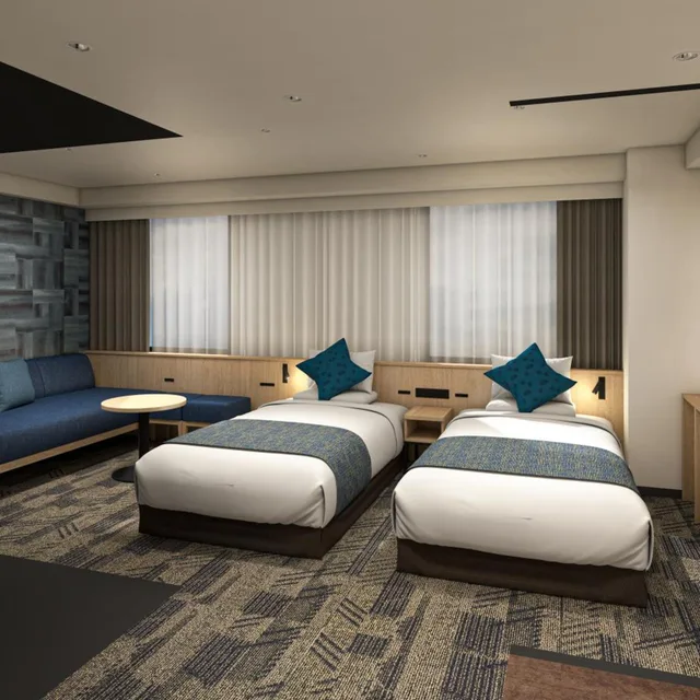 Renovated, Standard, Triple، Hotel Mystays Nagoya Sakae 1/9