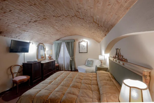 غرفة بسرير مزدوج أو سريرين منفصلين، Relais Ducale 6/7