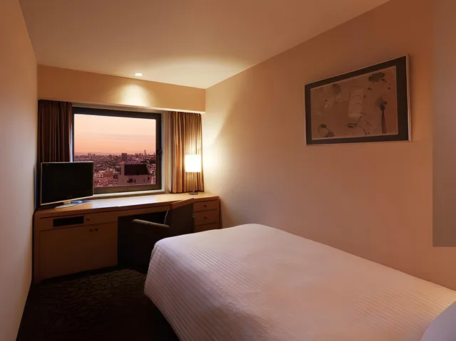 غرفة سوبيريور مفردة بسرير فردي للمدخنين، Hotel Agora Osaka Moriguchi 1/2