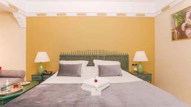 غرفة بسريرين منفصلين بإطلالة على المسبح، Agadir Beach Club 4/6