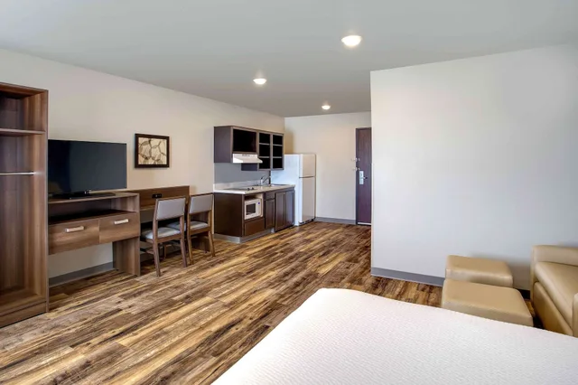 غرفة بسرير كوين لذوي الإعاقة، WoodSpring Suites Baltimore White Marsh - Nottingham 3/5