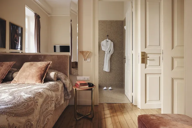 غرفة ديلوكس بسرير كوين بإطلالة على المدينة، Bohemian Suites Athens 1/8