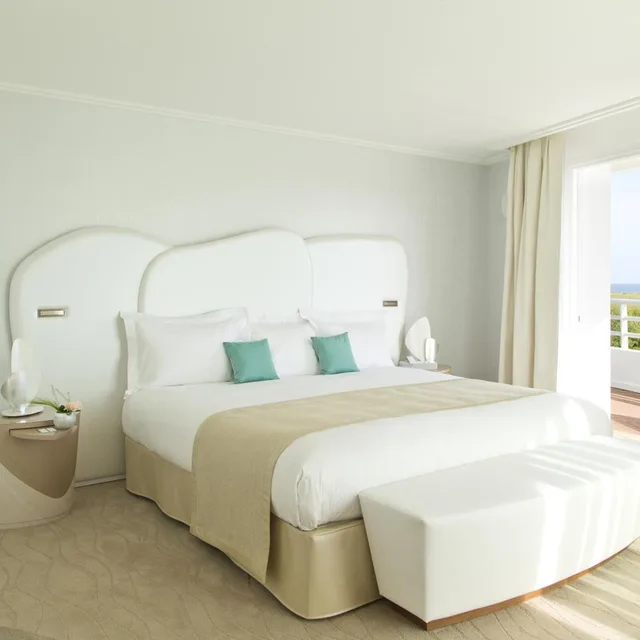 غرفة غراند كبيرة بسرير مزدوج بإطلالة على البحر، MIRAMAR CROUESTY HOTEL 1/3