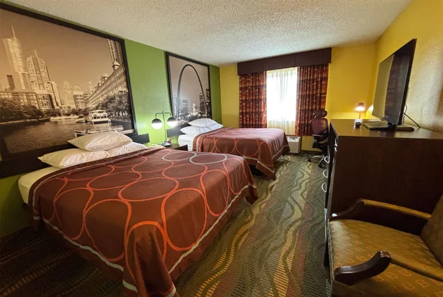 غرفة بسريرين كوين، Super 8 By Wyndham Jacksonville 5/7