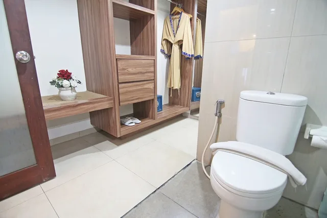 شقة استوديو عائلية بسرير كينج وسريرين منفصلين، The Legian Sunset Residence 3/4