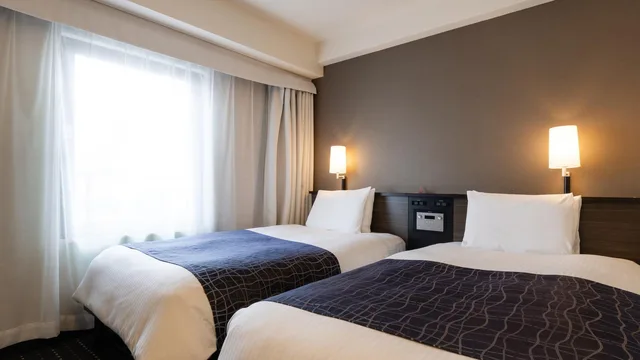 غرفة قياسية بسريرين منفصلين، APA Hotel Sakai Ekimae 1/1