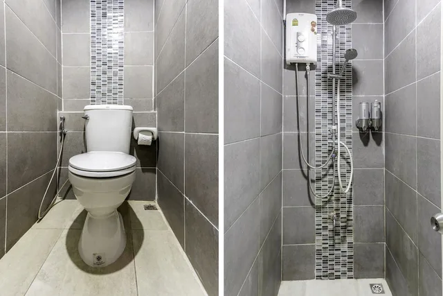 غرفة أساسية ثلاثية بسرير مزدوج وسرير فردي، OYO 928 Leaf Hostel 3/3