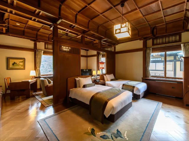Semi Room, Palace, Junior Suite, 2 Semi Double Beds، Fujiya Hotel 1/2