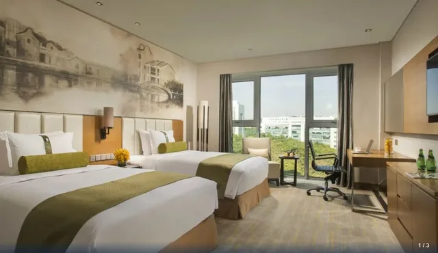 غرفة ديلوكس بسريرين منفصلين، HOLIDAY INN GUANGZHOU SCIENCE CITY 2/4