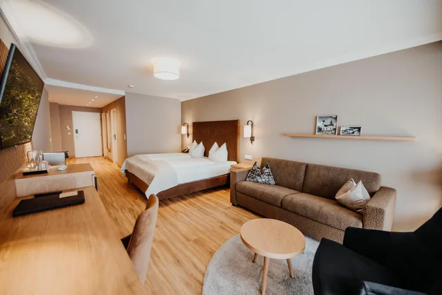 جناح جونيور بشرفة، Post Seefeld - Wellnesshotel Tirol 2/3