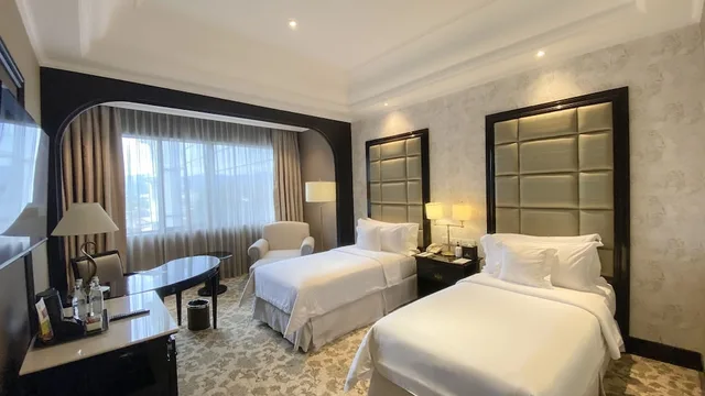 غرفة بريميير بسريرين منفصلين، The Papandayan Hotel 2/5