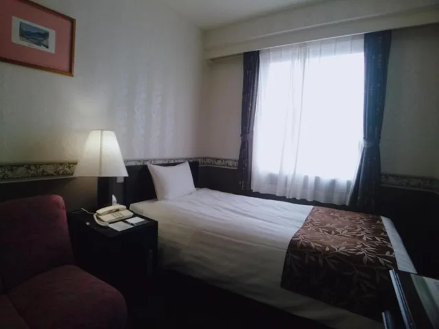 غرفة مفردة، Hotel Crown Hills Kamaishi (Formerly: Hotel Sunroute Kamaishi) 1/4