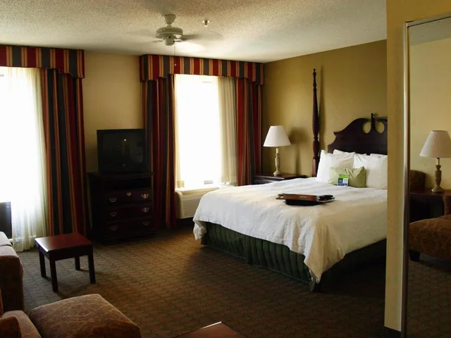 غرفة بسرير كينج بحوض جاكوزي، Hampton Inn Canton 2/4