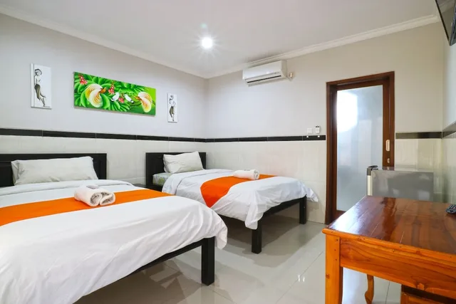 غرفة ديلوكس بسريرين منفصلين، Rena Segara House 3/5