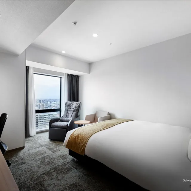 غرفة ديلوكس بسرير كوين، Daiwa Roynet Hotel Omiya-nishiguchi 1/3