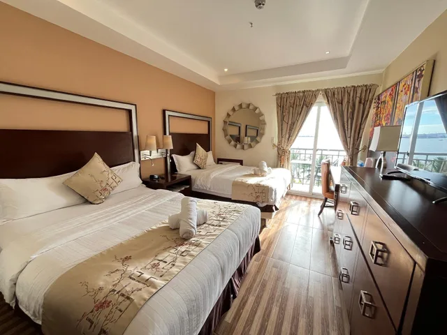 غرفة ديلوكس بإطلالة على البحر، Subic Bay View Diamond Hotel 1/1