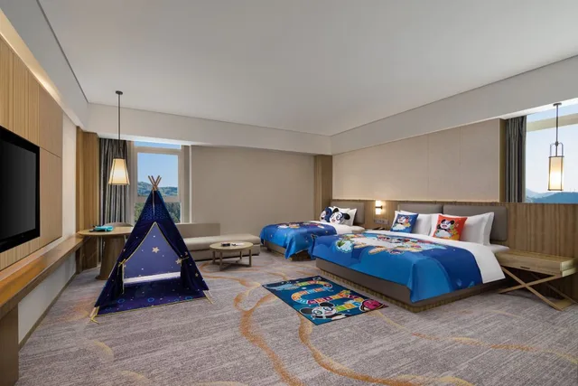 غرفة عائلية، Wyndham Kaili Downtown 1/1