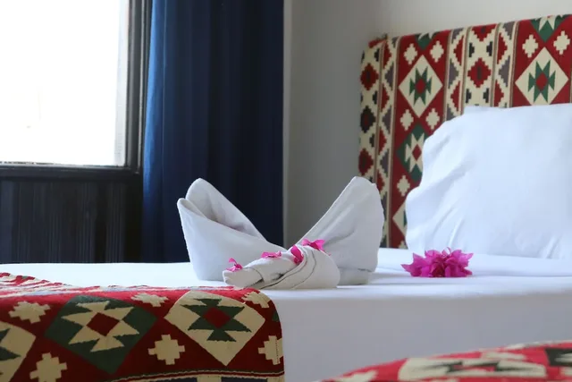غرفة اقتصادية بسريرين منفصلين بإطلالة على البحر، Bedouin Moon Hotel 6/9