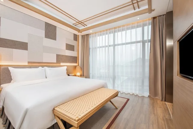 جناح بسرير كينج بغرفة نوم واحدة، Holiday Inn Resort Yichun Mingyue Mountain 2/3