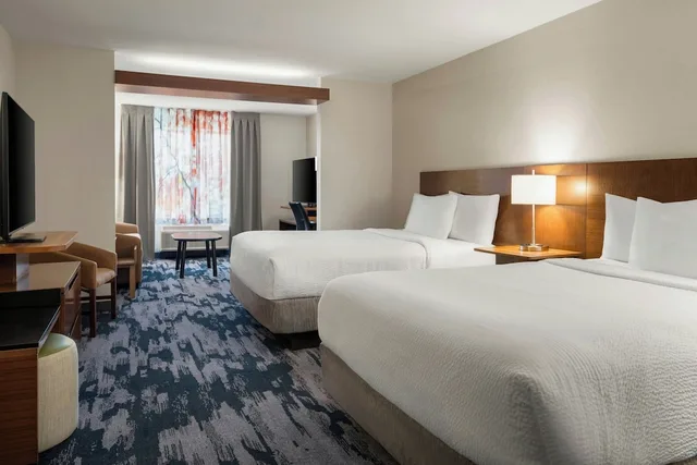 استوديو بسريرين كوين مع أريكة، Fairfield Inn & Suites by Marriott Indianapolis Fishers 1/8