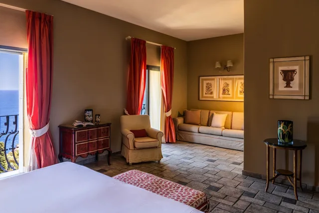 جناح جونيور بسرير مزدوج بإطلالة على البحر، Villa Carlotta 8/10