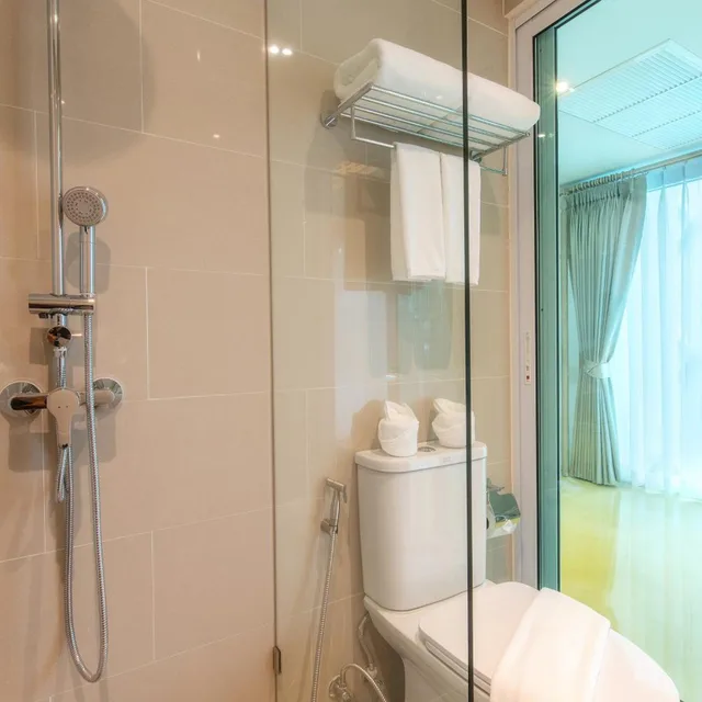 غرفة تنفيذية بسرير مزدوج بشرفة، Anajak Bangkok Hotel 9/10