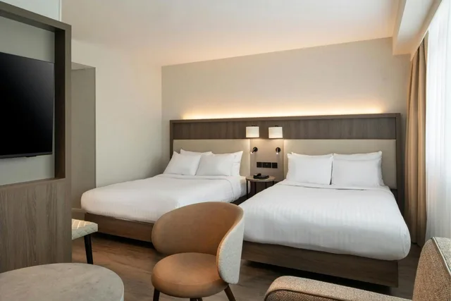 غرفة بسريرين مزدوجين، AC Hotel by Marriott Birmingham NEC and Airport 5/8