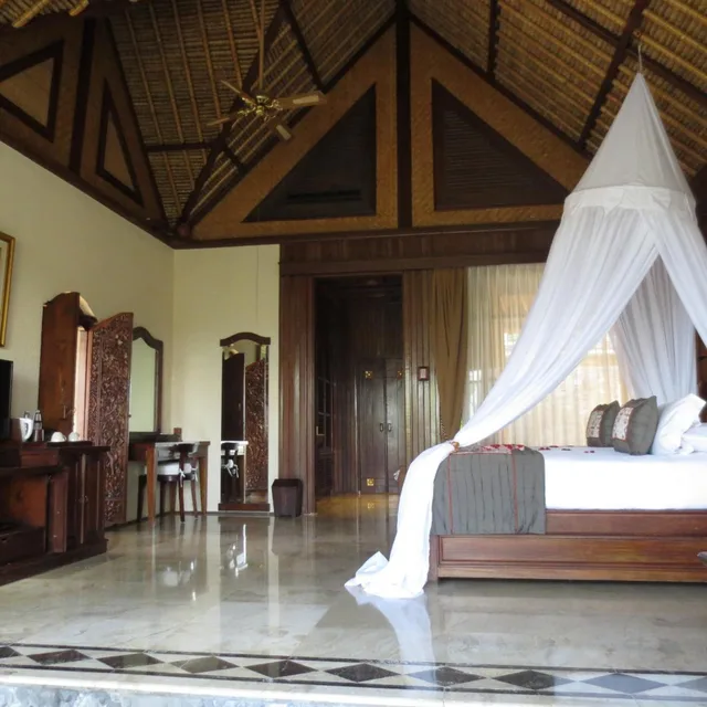 فيلا بسرير كينج بإطلالة على الحديقة بغرفة نوم واحدة، Pita Maha Resort And Spa 5/8
