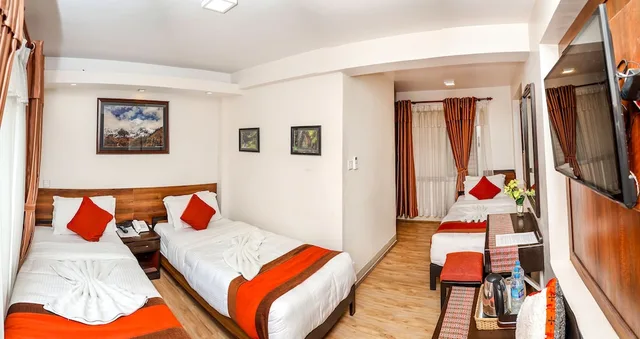 Deluxe, Triple, 3 Beds, Hill View, Hotel Himalayan Oasis 2/8