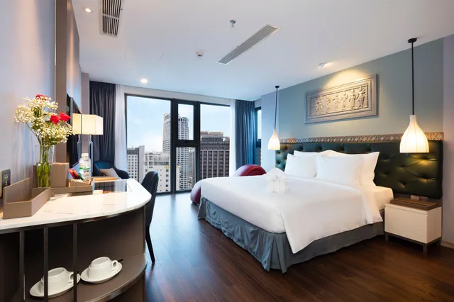 غرفة سيغنتشر بسرير كينج، Erica Nha Trang Hotel 1/1