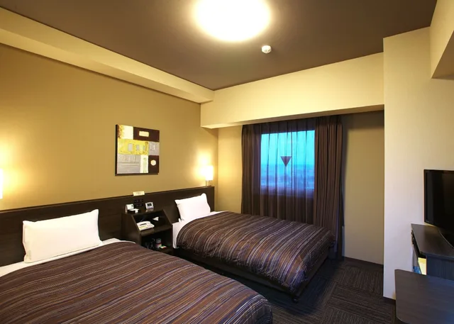 غرفة كومفورت بسريرين منفصلين، Hotel Route Inn Toyama Inter 3/9