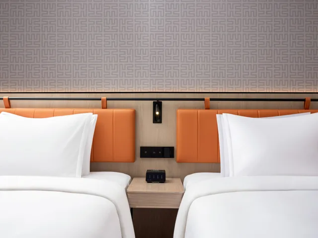 غرفة قياسية بسريرين منفصلين، Holiday Inn Express Beijing Downtown 5/8