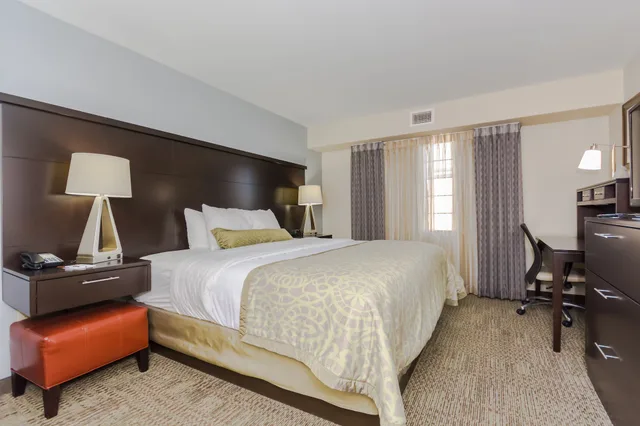 2 Bedrooms, Suite, 1 King and 2 Double Beds, Kitchen, Staybridge Suites Grand Forks 1/6