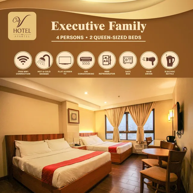 غرفة تنفيذية عائلية، V Hotel And Apartel 2/2