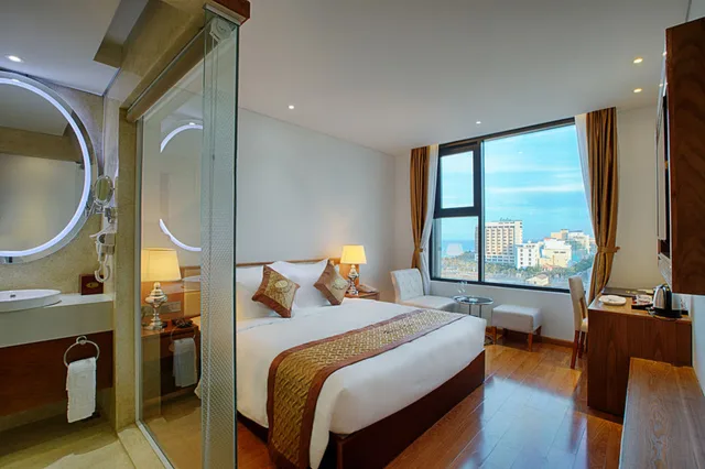 غرفة ديلوكس بسرير مزدوج أو سريرين منفصلين، Cicilia Hotels & Spa Danang 5/6