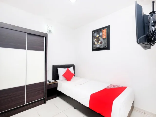 غرفة ديلوكس مفردة، Hotel O Gemilang 1/2
