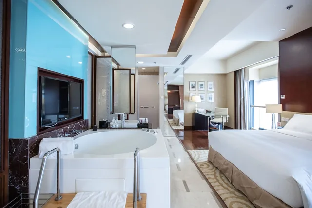 شقة بسرير كينج بغرفة نوم واحدة، The Imperial Mansion, Beijing Marriott Executive Apartments 3/5