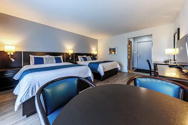 غرفة سوبيريور بسريرين كوين، Hotel Motel Castel de la Mer 4/5