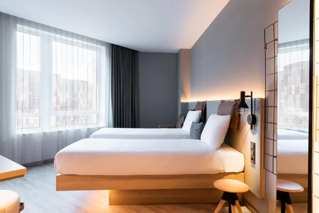 Moxy, Twin Beds، Moxy The Hague 1/9