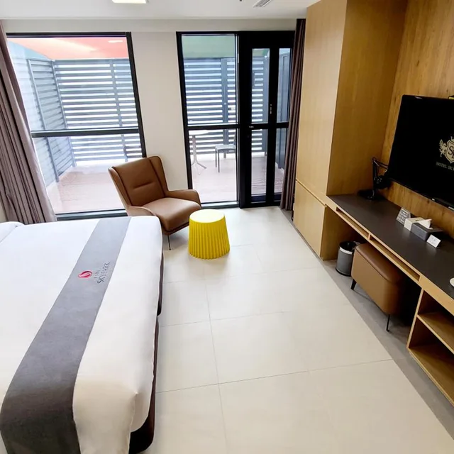 Hollywood, Double Bed, Balcony، Hotel Skypark Daejeon I 2/7