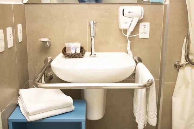 غرفة سوبيريور بسرير كينج لذوي الإعاقة، Hilton Garden Inn Santo Andre 7/8