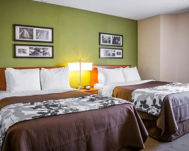 غرفة قياسية بسريرين مزدوجين، Sleep Inn Midway Airport 1/8