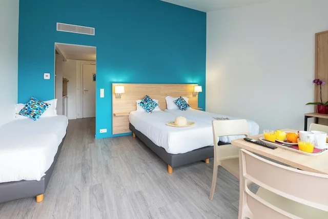 استوديو بسرير فردي وسرير كوين، Zenitude Hotel-Residences Le Cannet 7/11