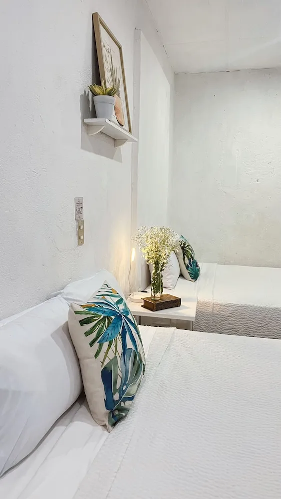 غرفة كلاسيكية بسريرين مزدوجين بحمام خاص، La Casa de Mamapan 7/10